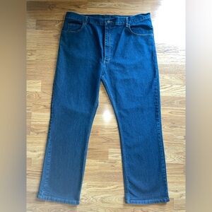 Dickies Relaxed Fit Mens Denim Jeans Size 42x30 Dark Wash Pockets Made 2020